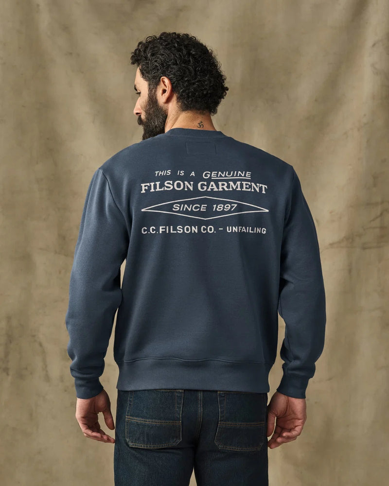 Load image into Gallery viewer, Filson Men's Diamond Graphic Crewneck Sweatshirt
