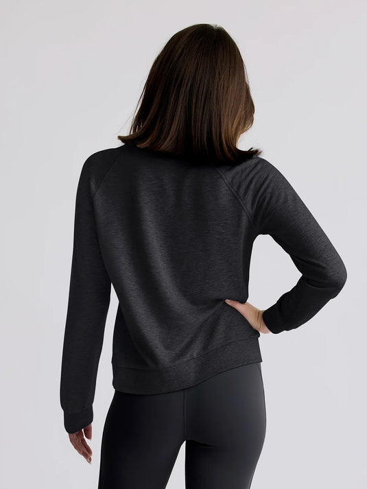 Free Fly Women's Bamboo Lightweight Fleece Crew