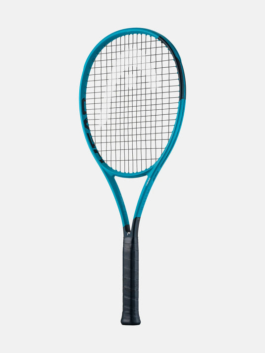 Blue Head MP tennis racket on a white background