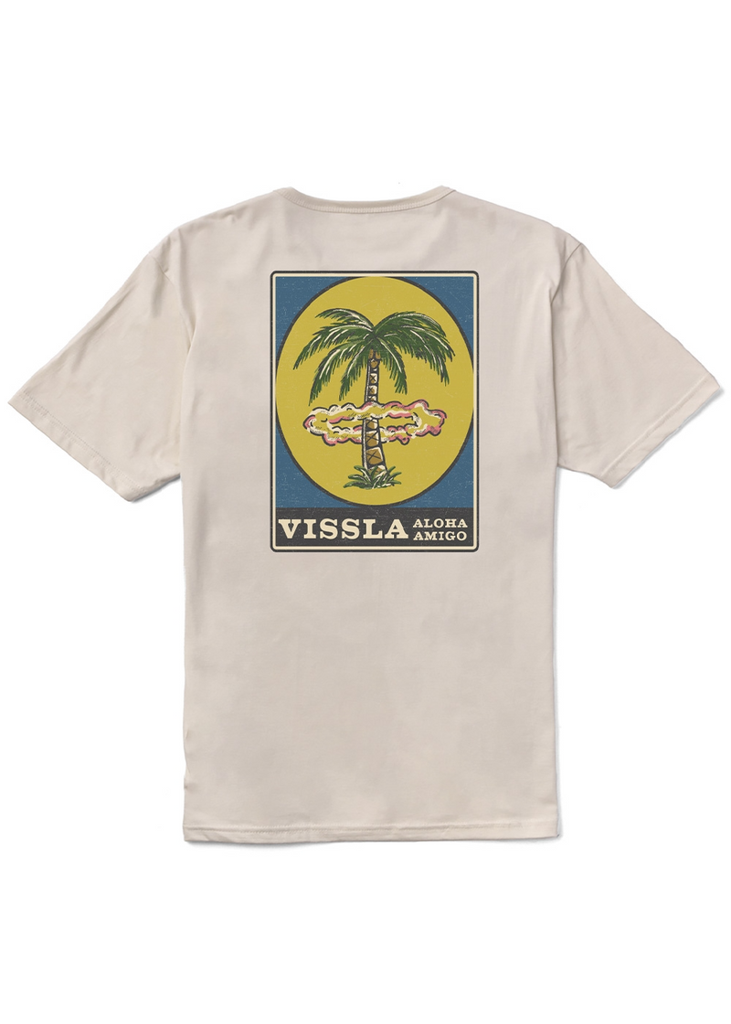 Load image into Gallery viewer, Vissla Men&#39;s Atomic Palms Organic Tee
