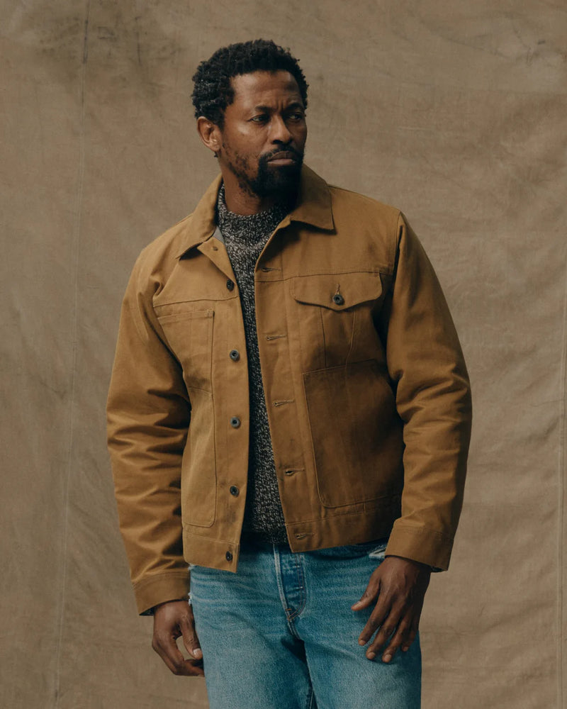 Load image into Gallery viewer, Filson Men's Tin Cloth Short Lined Cruiser Jacket - Ski &amp; Tennis Station
