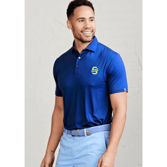 Tasc x Ski and Tennis Station Men's Cloud Lightweight Polo - Ski & Tennis Station