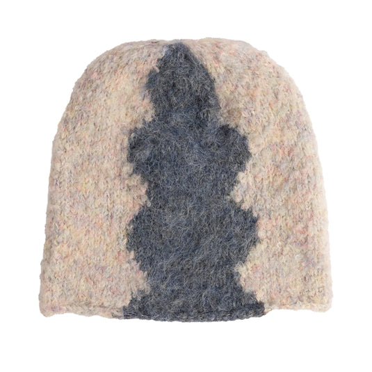 Coal Lampshade Ribbon Beanie