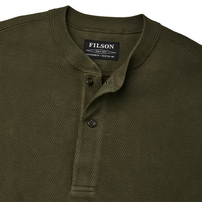 Load image into Gallery viewer, Filson Men's Waffle Knit Henley
