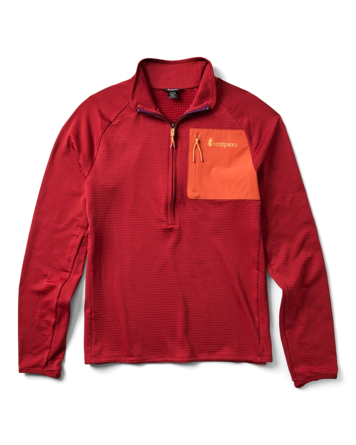 Load image into Gallery viewer, Cotopaxi Men's Crimson Otero Fleece Half-Zip Pullover
