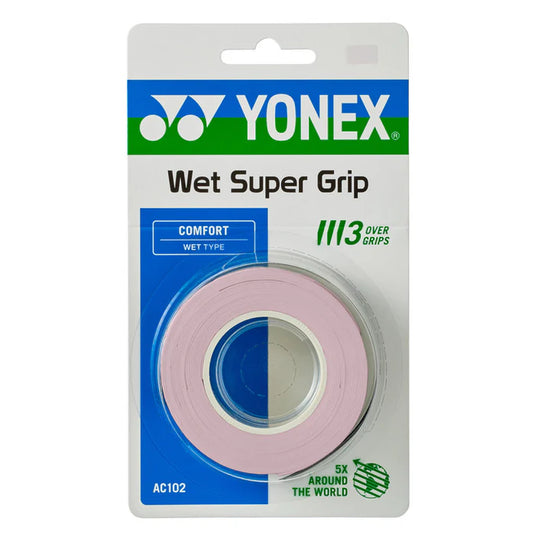 Yonex Wet Super Grap Synthetic Over Grip 3 Pack - Ski & Tennis Station