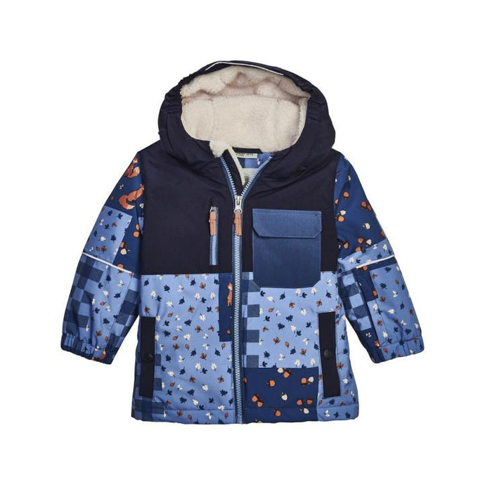 killtec boys ski jacket blue warm