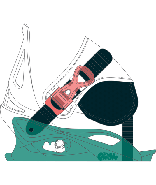 Burton Kids' Mini Grom Snowboard Bindings 2027