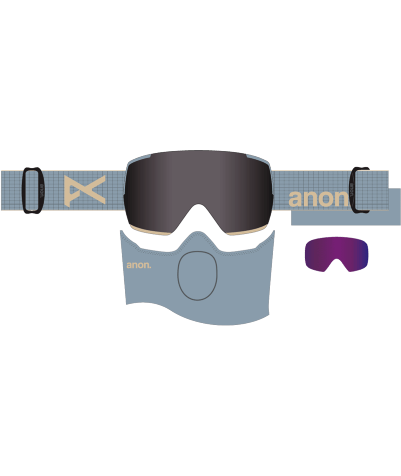 Load image into Gallery viewer, Anon M5S Goggles + Bonus Lens + MFI® Face Mask 2027
