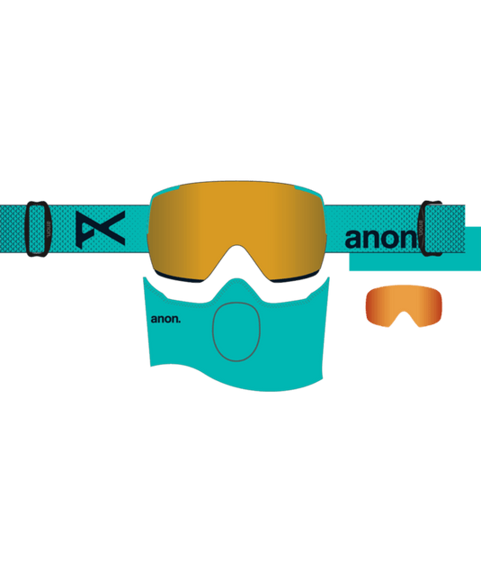Anon M5S Goggles + Bonus Lens + MFI® Face Mask 2027