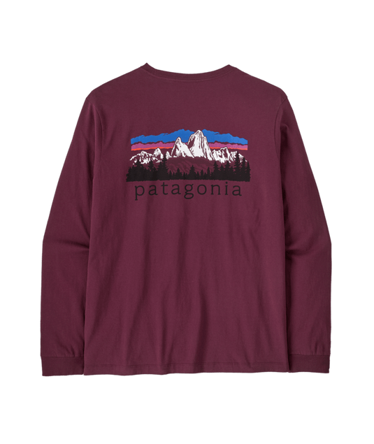 Patagonia Long-Sleeved Fitz Roy Foothills T-Shirt 2027