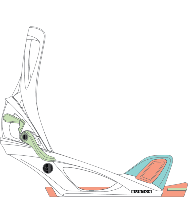 Load image into Gallery viewer, Burton Kids' Smalls Step On Snowboard Bindings 2027

