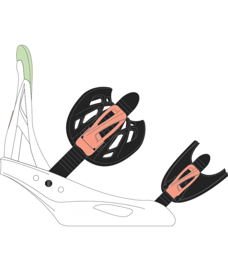 Load image into Gallery viewer, Burton Kids' Smalls Snowboard Bindings 2027
