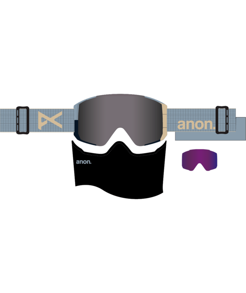 Load image into Gallery viewer, Anon Sync Goggles + Bonus Lens + MFI® Face Mask 2027
