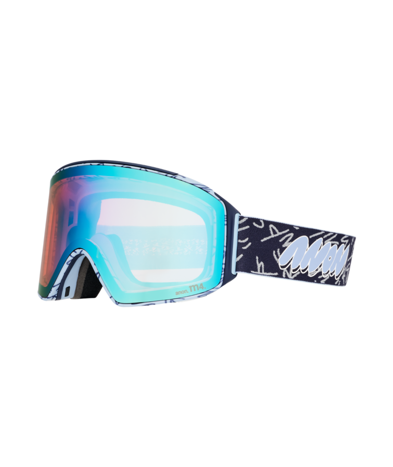 Load image into Gallery viewer, Anon M4 Goggles (Cylindrical) + Bonus Lens + MFI® Face Mask 2027
