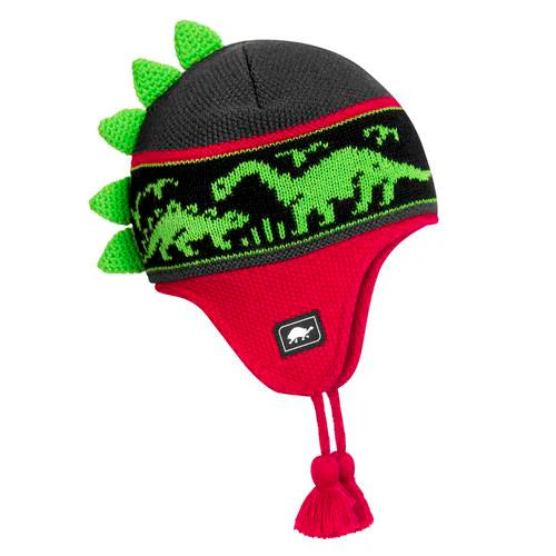 Load image into Gallery viewer, Turtle Fur Kids&#39; Dr. Dino Earflap Beanie
