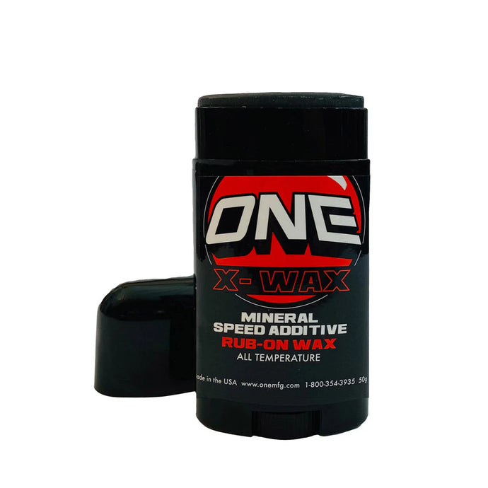 One-Ball X-Wax Rub-On Ski Wax All Temp 50g With Mineral Speed Additives