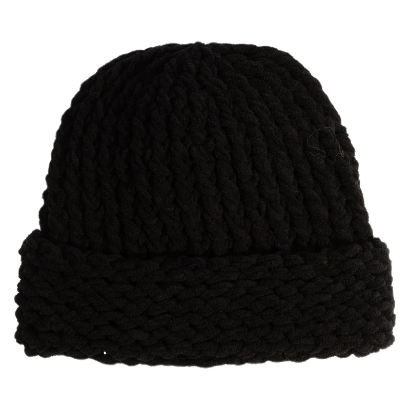 Load image into Gallery viewer, Coal Lampshade Cuffed Beanie
