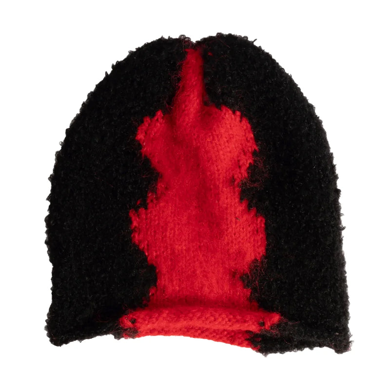 Load image into Gallery viewer, Coal Lampshade Ribbon Beanie
