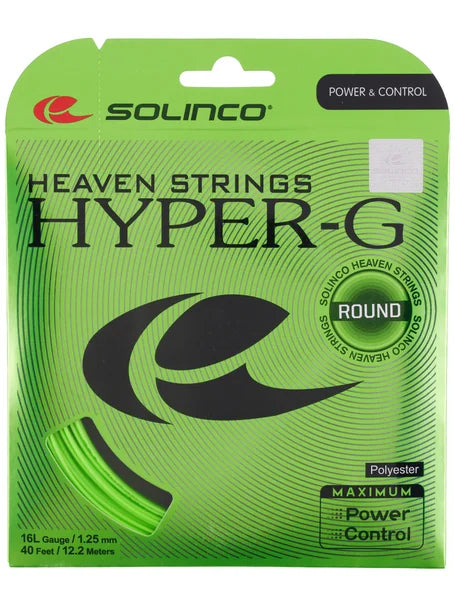 Load image into Gallery viewer, Solinco Hyper-G Round Tennis String (Half Pack)
