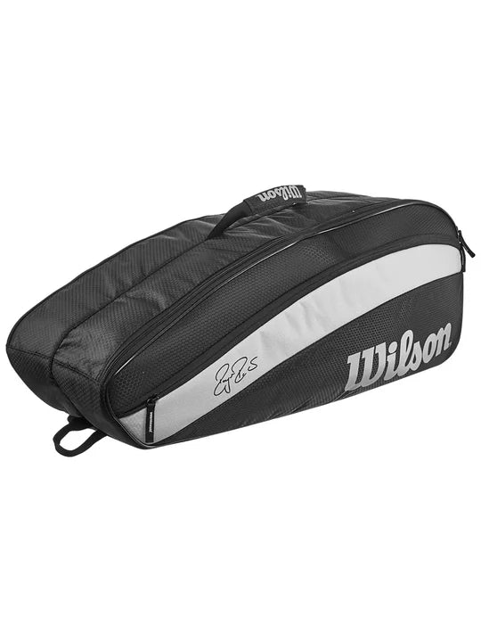 Load image into Gallery viewer, Wilson Roger Federer Team Six Pack Tennis Bag
