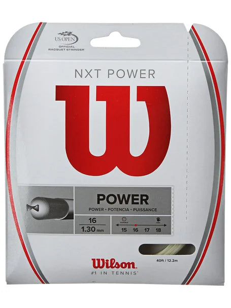 Wilson NXT Power Tennis String (Half Pack)