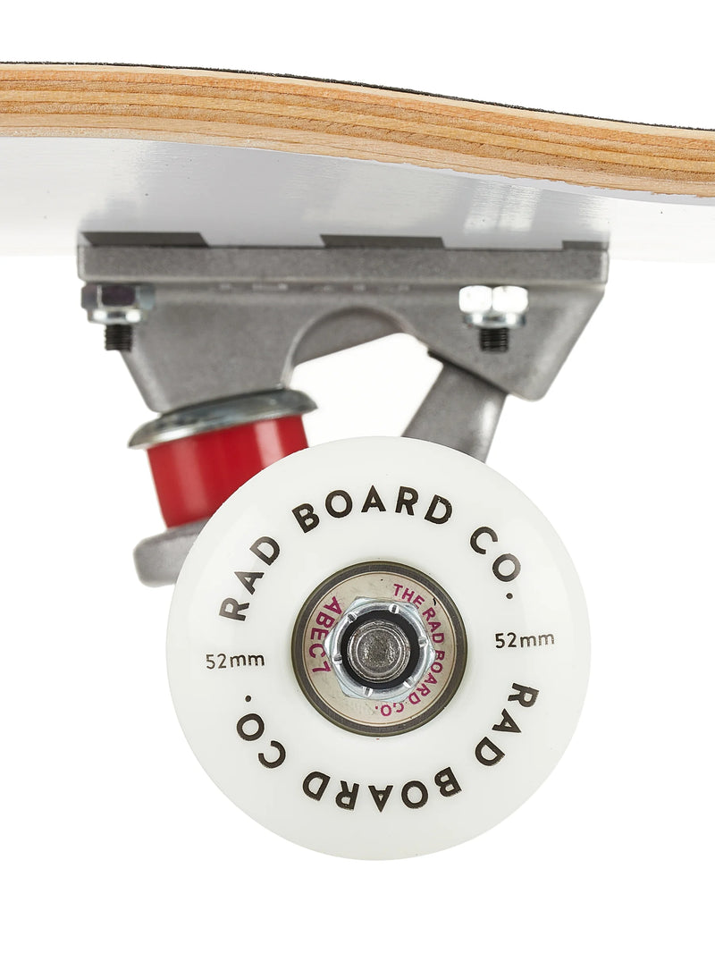Load image into Gallery viewer, RAD Board Co. Checker Stripe Complete Skateboard - 7.75&quot; x 31
