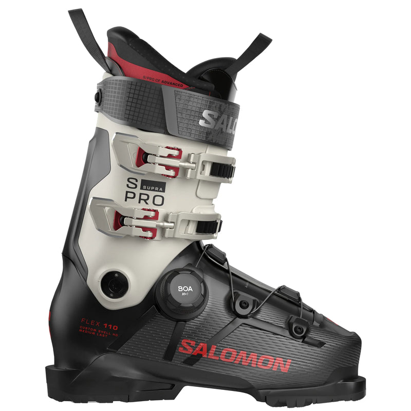 Load image into Gallery viewer, Salomon supra 110 ski boot with BOA system on a white background. Ski and Tennis Station
