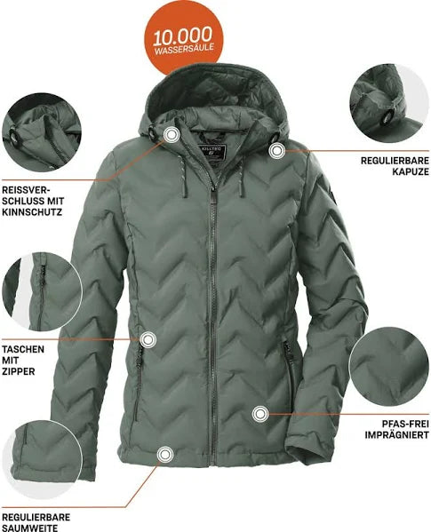 Killtec Women's KOW 23 Quilted Jacket