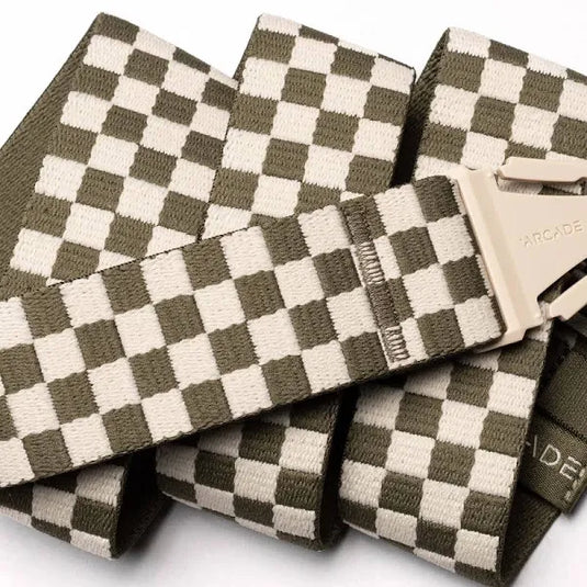 Arcade Check Stretch Belt