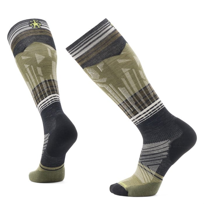 Load image into Gallery viewer, Smartwool Men&#39;s Summit Shot Targeted Cushion Over the Calf Socks
