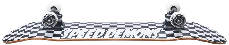 Load image into Gallery viewer, Speed Demon Checkers Soft Top Complete Skateboard
