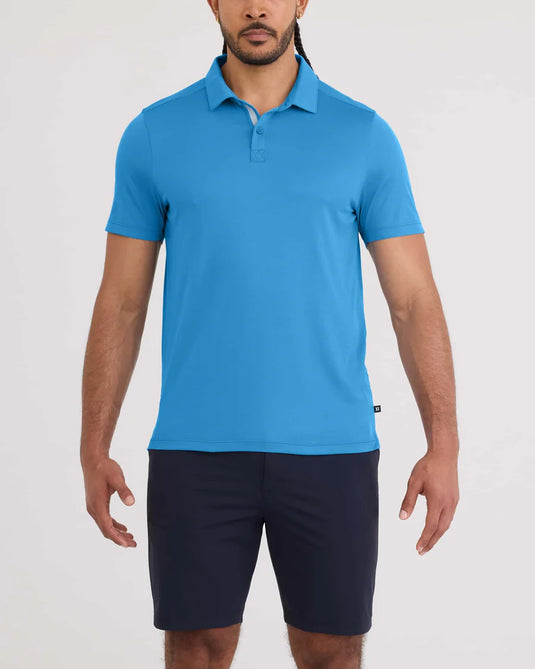 SAXX Men's DropTemp® Dry Polo - Ski & Tennis Station