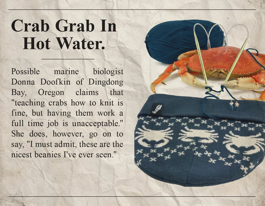 Crab Grab Nordicrab Beanie