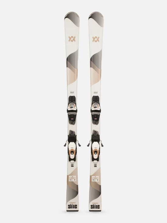 Load image into Gallery viewer, Völkl Women's Shine 76 + VMOT 10 Skis 2027 - Ski &amp; Tennis Station
